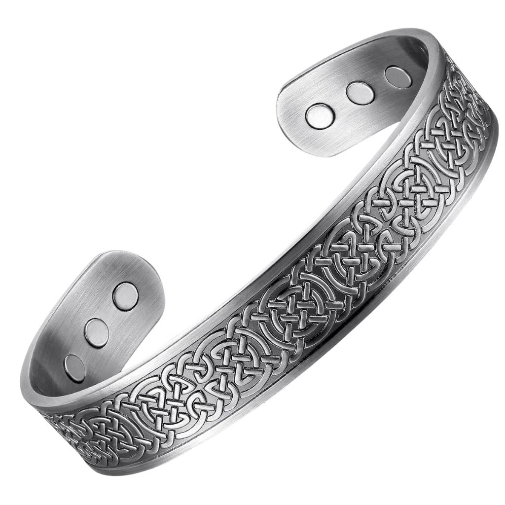 Bransoletka Terapeutyczna "Silver Maze"