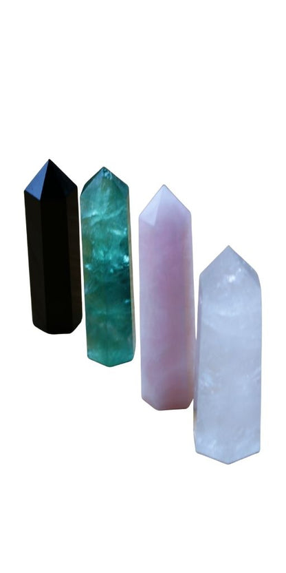 OBELISK (WIEŻA) Z KWARCU RÓŻOWEGO – MIŁOŚĆ, HARMONIA I SPOKÓJ W RELACJACH