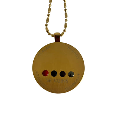 Odpromiennik Medalion Energii Skalarnej "GOLD ATOM" 5-7 tys. j.u.