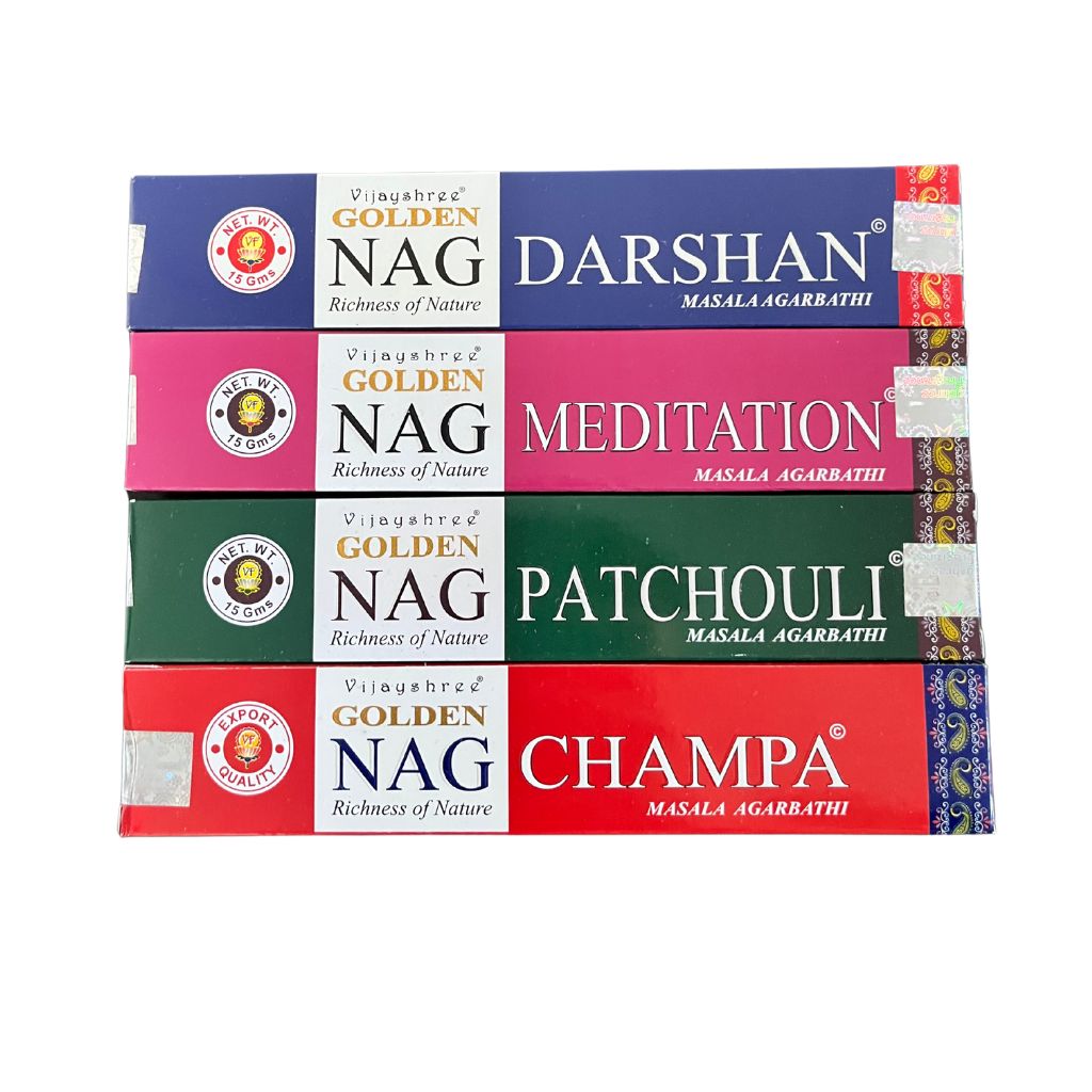 Golden Naga incense sticks - Darshan 