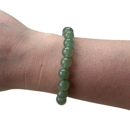 BRANSOLETKA Z ZIELONEGO AWENTURYNU – SZCZĘŚCIE, ODWAGA I SPOKÓJ W DZIAŁANIU