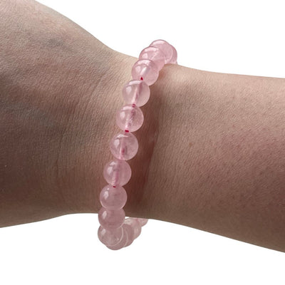 BRANSOLETKA Z KWARCU RÓŻOWEGO – MIŁOŚĆ, ŁAGODNOŚĆ I HARMONIA