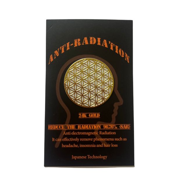 Antyradiator Naklejka "HOLLOW FLOWER OF LIFE" 3-5 tys. j.u.