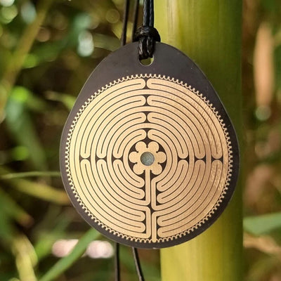 Cymatyczny Wisiorek - Labirynt Chartres 